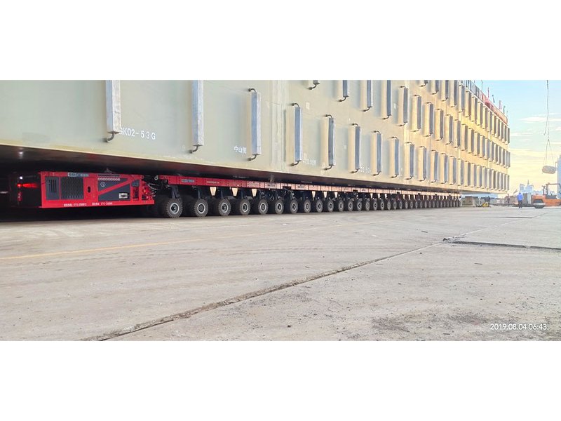 Cidade de Minas Gerais SPMT Bicicleta Veículo Modular Transporte-Instalação de Pontes Instalação de Pontes Serviços de Construção