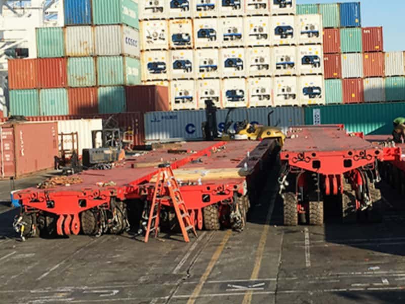 Rio Grande do Norte SPMT Bicicleta Veículo Modular Transporte-Instalação de Pontes Instalação de Pontes Serviços de Construção
