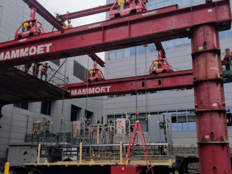 Empresa de vendas de aluguel de eixo 700 do Porto da Bahia China Yanglun-Bahia City SPMT Transporte de veículos modulares de bicicleta