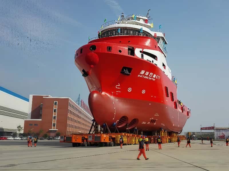 Província de Roraima Empresa de vendas de aluguel de eixo 700 China Yanglun-Bahia City SPMT Transporte de veículos modulares de bicicleta