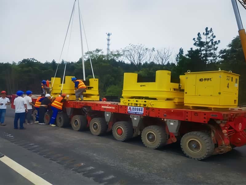Porto Rio Branco SPMT Bicicleta Veículo Modular Transporte-Instalação de Pontes Instalação de Pontes Serviços de Construção